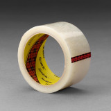 3M 7000123570 | 3.000" Size x 72.000yd Overall Length x 1.000" Width x 1.600mil Baking Thickness Polypropylene Film 605 Box Sealing Tape - Transparent