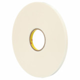 3M 7010292655 | 36.000yd Overall Length x 0.250" Width x 0.08mm Thickness Polyethylene 4466 General Purpose Foam Tape - White