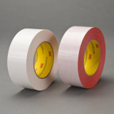 3M 7010291494 | 60.150yd Overall Length x 0.750" Width x 1.300mil Baking Thickness Non-woven Tissue 9738 Splicing & Tabbing Tape - Red