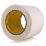 3M 7000017157 | 60.000yd Overall Length x 54.000" Width x 0.500mil Baking Thickness PET 9019 Double Sided Tape - Transparent