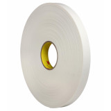 3M 7010290300 | 72.000yd Overall Length x 54.000" Width x 0.08mm Thickness Polyethylene 4462 General Purpose Foam Tape - White