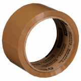 3M 7100041609 | 3.000" Size x 54.680yd OAL x 1.880" Width x 1.200mil Baking Thickness Polypropylene Film 371 Box Sealing Tape - Tan