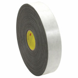 3M 7000148376 | 72.000yd Overall Length x 1.000" Width x 0.08mm Thickness Polyethylene Foam 4462 General Purpose Foam Tape - Black