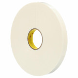 3M 7010376090 | 36.000yd Overall Length x 54.000" Width x 55.850mil Baking Thickness Polyethylene 4466 General Purpose Foam Tape - White