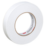 3M 7000031347 glass cloth electrical tape 27 white, 1 inch wide, 60 yard roll, 7 mil thickness, woven insulation tape