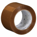 3M 7100179433 | 3.000" Size x 109.360yd OAL x 2.830" Width x 1.100mil Baking Thickness Polypropylene Film 311+ Box Sealing Tape - Tan