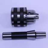 All Industrial 49809 | 3/4" JT3 Heavy Duty Ball Bearing Drill Chuck Key Keyed & 3JT-R8 Shank Arbor