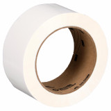 3M 7000123427 | 3.000" Size x 109.360yd OAL x 1.880" Width x 1.200mil Baking Thickness Polypropylene Film 371 Box Sealing Tape - White