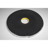 3M 7100021952 | 18.000yd Overall Length x 2.000" Width x 0.08mm Thickness Acrylic 4504 General Purpose Foam Tape - Black