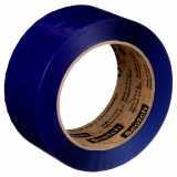 3M 7000123426 | 3.000" Size x 109.360yd OAL x 1.880" Width x 1.200mil Baking Thickness Polypropylene Film 371 Box Sealing Tape - Blue