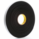 3M 7000047493 | 36.000yd Overall Length x 1.000" Width x 0.08mm Thickness Acrylic 4516 General Purpose Foam Tape - Black