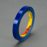 3M 7100083835 | 3.000" Size x 72.180yd OAL x 0.470" Width x 1.500mil Baking Thickness UPVC Film 690 Specialty Application Tape - Blue