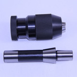 All Industrial 49898 | 1/32"-5/8" 3JT Pro-Series Keyless Drill Chuck & JT3-R8 Arbor Shank Adapter CNC