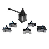 All Industrial 47026 | OXA Tool Post Set 6-9" Swing Mini Quick Change CNC Lathe Holder Wedge