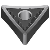 Sumitomo 19P7348 | TNMG331EUP-AC8025P 0.3750" Circle Diameter x 3.81mm Hole Diameter x 0.0157" Radius Absotech Coated Carbide Turning Insert