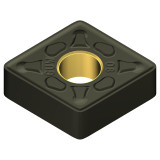 Sumitomo 19T1812 | CNMG432EGUW-AC4010K 0.5000" Circle Diameter x 5.16mm Hole Diameter x 0.0315" Radius Absotech Coated Carbide Turning Insert