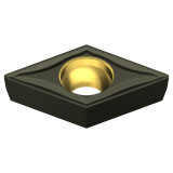 Sumitomo 19T1756 | DCMT32.51EMU-AC4010K 0.3750" Circle Diameter x 4.40mm Hole Diameter x 0.0157" Radius Absotech Coated Carbide Turning Insert