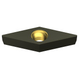 Sumitomo 19T2BQX | VBMA332-AC4015K 0.3750" Circle Diameter x 4.40mm Hole Diameter x 0.0315" Radius Absotech Coated Carbide Turning Insert
