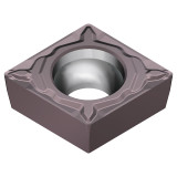 Sumitomo 196DBVN | CCMT21.51ELU-AC6040M 0.2500" Circle Diameter x 2.80mm Hole Diameter x 0.0157" Radius Absotech Coated Carbide Turning Insert