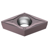 Sumitomo 196DDCX | DCMT32.51EGU-AC6040M 0.3750" Circle Diameter x 4.40mm Hole Diameter x 0.0157" Radius Absotech Coated Carbide Turning Insert