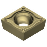 Sumitomo 19W1BPC | CCMT21.51ESU-AC8020P 0.2500" Circle Diameter x 2.80mm Hole Diameter x 0.0157" Radius Absotech Coated Carbide Turning Insert