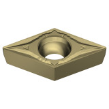 Sumitomo 19W1DCV | DCMT21.52EGU-AC8020P 0.2500" Circle Diameter x 2.80mm Hole Diameter x 0.0315" Radius Absotech Coated Carbide Turning Insert