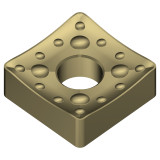 Sumitomo 19W1415 | SNMM432ENP-AC8020P 0.5000" Circle Diameter x 5.16mm Hole Diameter x 0.0315" Radius Absotech Coated Carbide Turning Insert