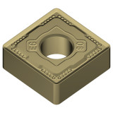 Sumitomo 19W1CGF | SNMG432EEG-AC8020P 0.5000" Circle Diameter x 5.16mm Hole Diameter x 0.0315" Radius Absotech Coated Carbide Turning Insert
