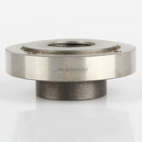 All Industrial 47876 | Threaded Back Plate Adapter 4" 4-Hole 1"-10 for Lathe Chucks