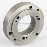 All Industrial 47910 | Threaded Back Plate Adapter 5" 3-Hole D1-3 for Lathe Chucks