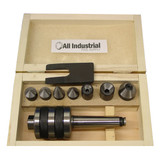 All Industrial 46012 | MT2 Live Center Set Morse Taper 2MT Triple Bearing Lathe Medium Duty CNC
