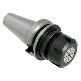 Techniks 16285 | BT50 Taper x 100.00mm Shank x 80.00mm Length x 181.80mm OAL ER40 Steel Collet Chuck