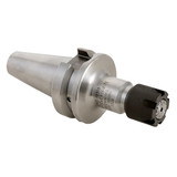 Techniks 16313 | BT30 Taper 31.75mm Diameter x 46.00mm Shank Size x 70.00mm Projection Length x 118.40mm OAL 8620 Steel ER20 Mini Nut