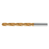 Nachi 1001481 | #34 Diameter x #34 Shank x 2-5/8" OAL 2 Flute Tin Coated High Speed Steel Jobber Drill Bit
