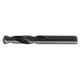 Nachi 1051410 | 0.323" Diameter x P Shank Size x 2-15/16" OAL 2 Flute Black Oxide Coated High Speed Steel Screw Machine Length Drill Bit