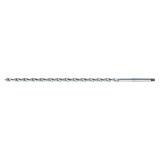 Nachi 1058117 | 7/16" Diameter x 1.00mm Shank x 18" OAL 2 Flute BRIGHT Coated HSS Extra Length Taper Shank Drill