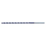 Nachi 0641407 | 11.00mm Diameter x 11.00mm Shank x 195.00mm OAL 2 Flute TiAlN Coated High Speed Cobalt Steel Jobber Length Drill Bit