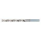 Nachi 1315305 | 11/16" Diameter x 11/16" Shank x 7-5/8" OAL 2 Flute Tin+TiCN Coated Powdered Metal HSCO Steel Jobber Length Drill Bit