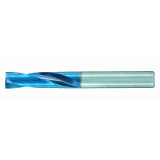 Nachi 0710226 | 18.00mm Diameter x 16.00mm Shank x 125.00mm OAL 2 Flute Aqua EX Coated Carbide Stub Drill Bit