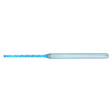 Nachi 0731097 | 10.40mm Diameter x 11.00mm Shank x 249.00mm OAL 2 Flute Aqua EX Coated Carbide Extra Long Drill Bit