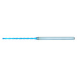 Nachi 0726903 | 3.50mm Diameter x 4.00mm Shank x 131.00mm OAL 2 Flute Aqua EX Coated Carbide Extra Long Drill Bit