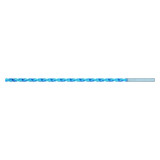 Nachi 0732230 | 3.70mm Diameter x 4.00mm Shank x 182.00mm OAL 2 Flute Aqua EX Coated Carbide Extra Long Drill Bit