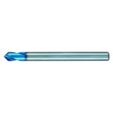 Nachi 0727429 | 16.00mm Diameter x 16.00mm Shank x 115.00mm OAL 2 Flute Aqua EX Coated Carbide Spot Drill Bit
