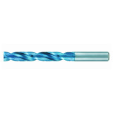Nachi 0760672 | 2.50mm Diameter x 3.00mm Shank x 64.00mm OAL 2 Flute Aqua EX Coated Carbide Screw Machine Length Drill Bit