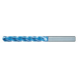 Nachi 0729496 | 8.90mm Diameter x 9.00mm Shank x 127.00mm OAL 3 Flute Aqua EX Coated Solid Carbide Flute Drill Bit