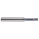 YG1 GMF21935 | 5/64" Diameter x 3/16" Shank x 1/8" LOC x 2" OAL x 0.020" Radius 4 Flute Y-Coated Carbide GMF21 Corner Radius With Neck End Mill