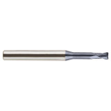 YG1 GMF22952 | 1/8" Diameter x 1/4" Shank x 3/16" LOC x 2-3/8" OAL x 30 Degree Helix Angle 2 Flute Y-Coated Carbide GMF22 Square End Mill