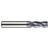 YG1 GMF25044 | 11/16" Diameter x 5/8" Shank x 1-3/4" LOC x 4" OAL 4 Flute Y-Coated Carbide GMF25 Square End Mill