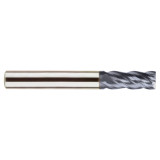 YG1 GMF26005 | 5/64" Diameter x 1/4" Shank x 1/4" LOC x 2" OAL 4 Flute Y-Coated Carbide GMF26 Square End Mill