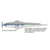 Techniks 23659 | CAT40 Taper x 1.750" Diameter x 2.500" Shank x 8" Projection Length SBL6 SlimFIT Toolholder